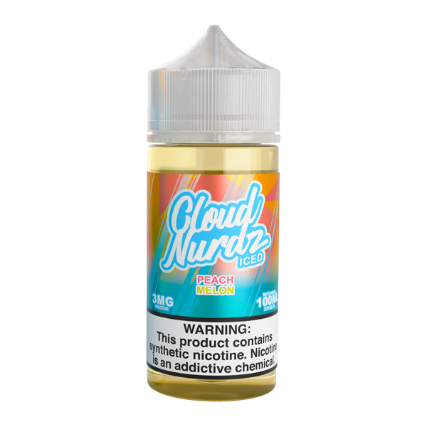 Iced Peach Melon Cloud Nurdz 100ml