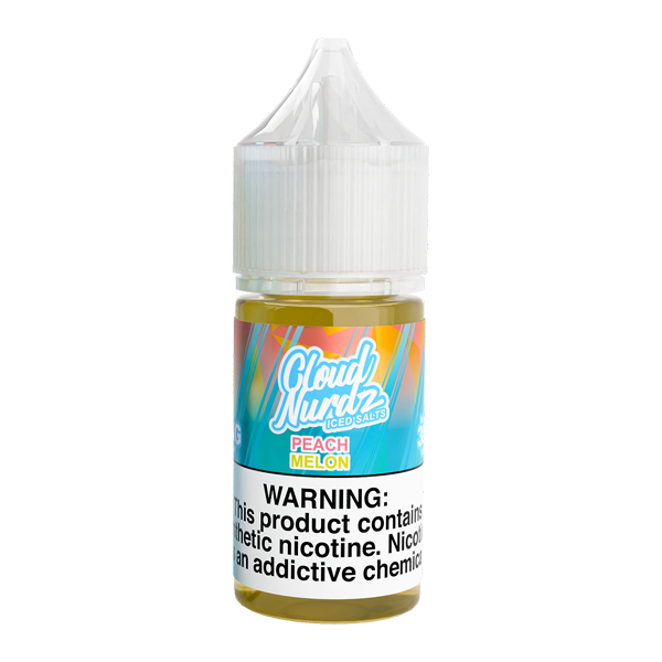 Iced Peach Melon Cloud Nurdz Salts 30ml