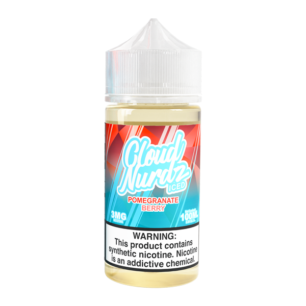 Iced Pomegranate Berry Cloud Nurdz 100ml