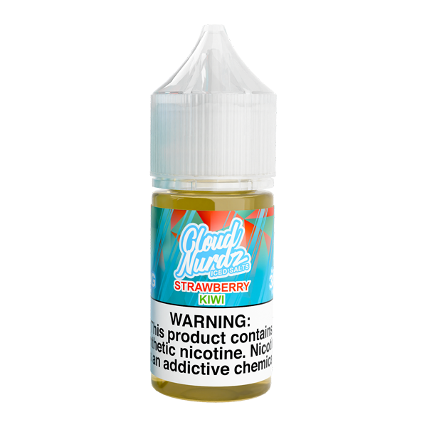 Iced Strawberry Kiwi Cloud Nurdz Salts 30ml