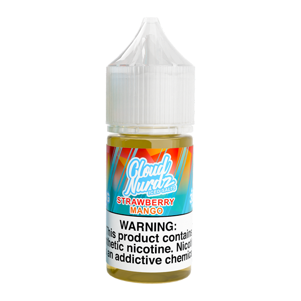 Iced Strawberry Mango Cloud Nurdz Salts 30ml for Wholesale