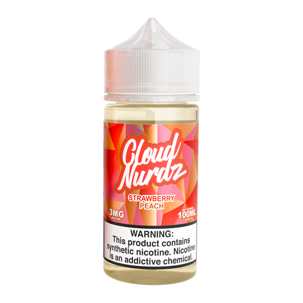 Strawberry Peach Cloud Nurdz 100ml