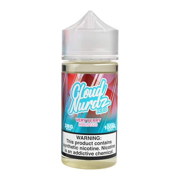 Iced Very Berry Hibiscus Cloud Nurdz 100ml