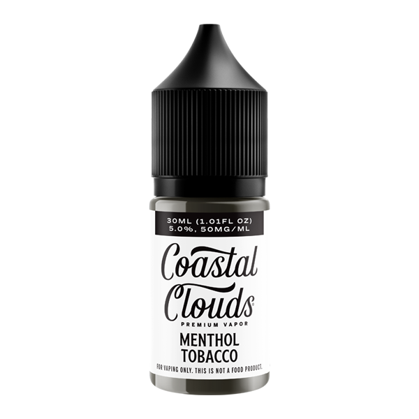 Menthol Tobacco Coastal Clouds Salts for Wholesale