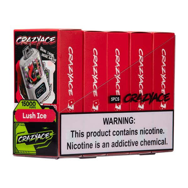Near Me Fresh Mint Crazy Ace B15000 Vape - Mi-One Brands Crazy Ace