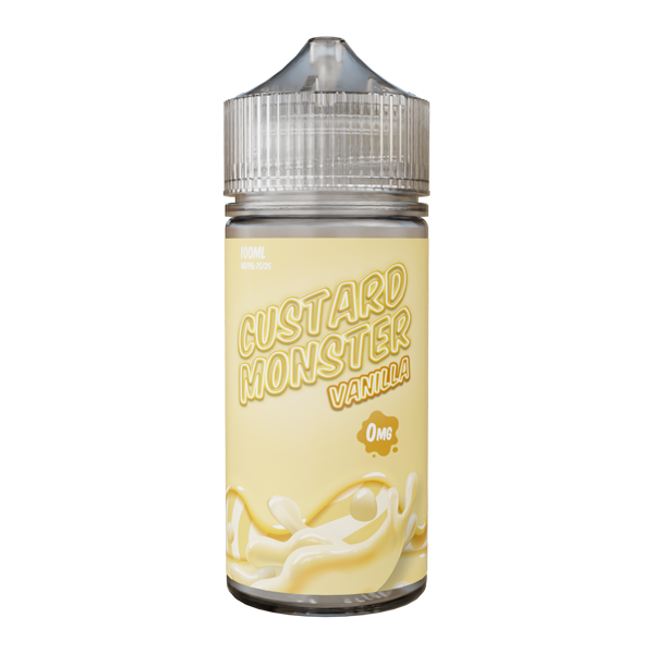 Vanilla MONSTER LABS Custard Monster ZERO Nicotine 100mlfor Wholesale