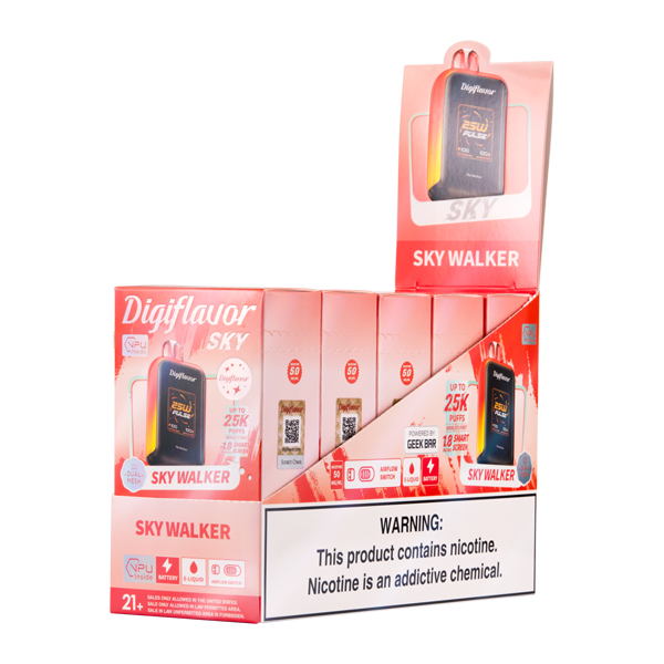 5 Pack of Sky Walker DIGIFLAVOR SKY for Wholesale