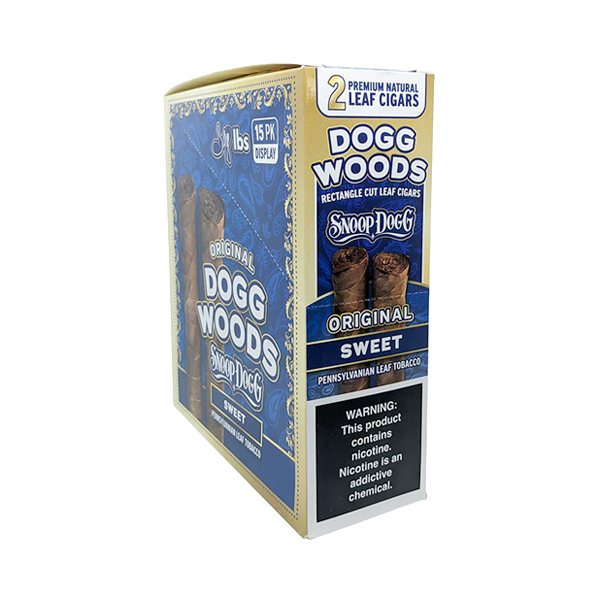 Dogg Woods Natural Leaf Cigars (Sweet)- Master case for Wholesale
