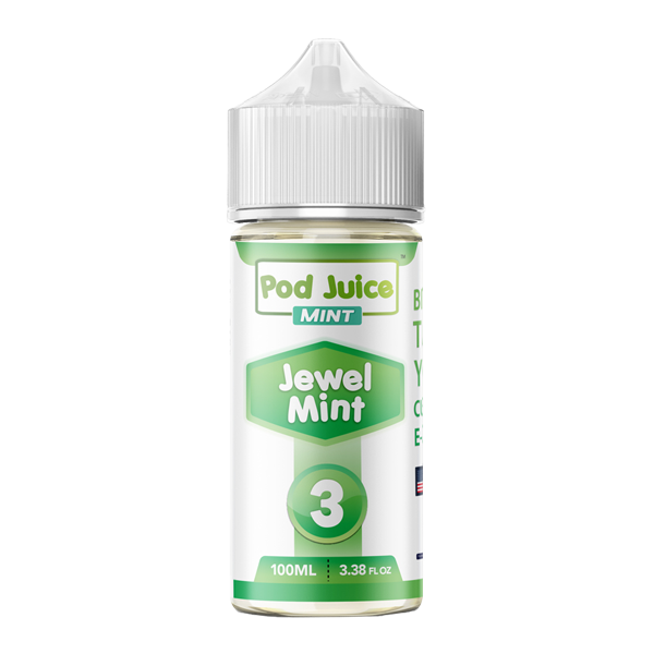 Jewel Mint POD JUICE Nixodine 100ml 3 for Wholesale