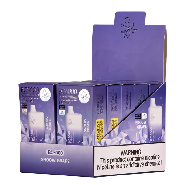 Snoow Grape BC5000 Wholesale Vape 10-Pack