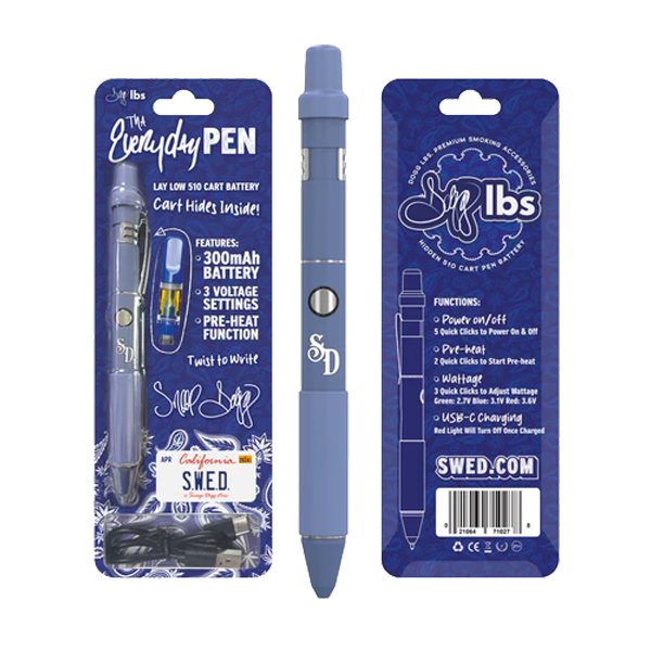 DOGG LBS Tha Everyday Pen- Blue 2 for wholesale