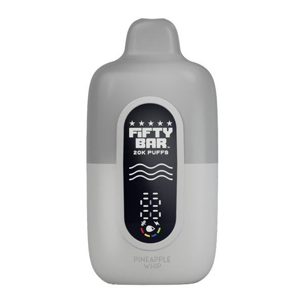 Pineapple Whip Fifty Bar 20K Silver Series (20mg) for Wholesale