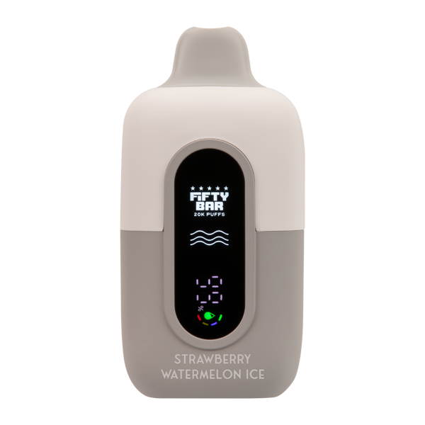 Strawberry Watermelon Ice Fifty Bar 20K for Wholesale