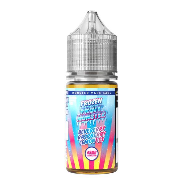 Blue Raspberry Lemon Ice Frozen Fruit Monster Salt by Monster Labs for Wholesale
