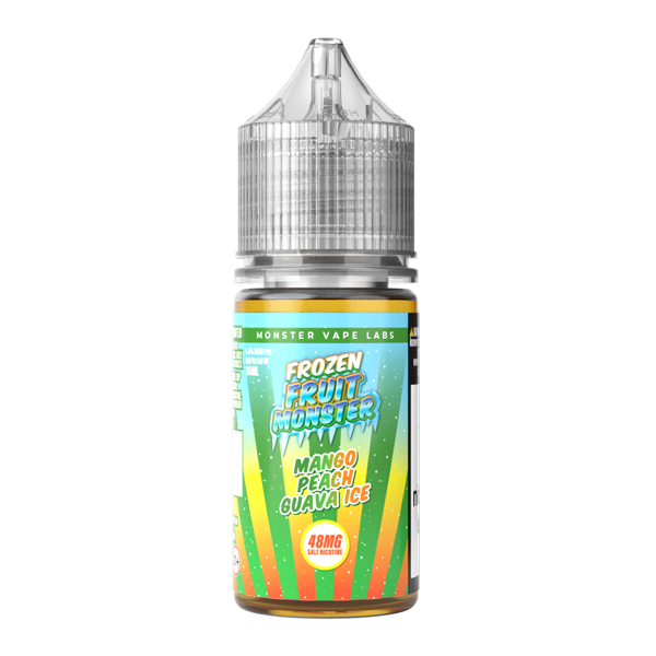 Mango Peach Guava Ice Frozen Fruit Monster Salt by Monster Labs for Wholesale