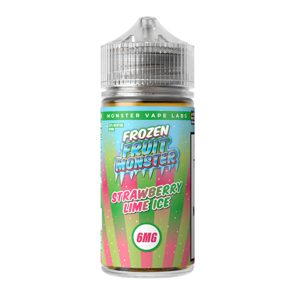 Strawberry Lime Ice Frozen Fruit Monster by Monster Labs 100ml for Wholesale