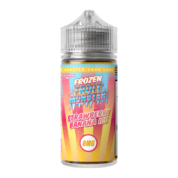 Strawberry Banana Ice Frozen Fruit Monster by Monster Labs 100ml for Wholesale