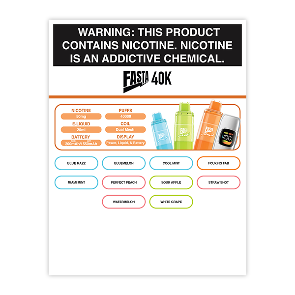 FASTA 40K Lamination