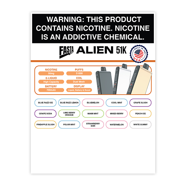 FASTA Alien 51K Lamination