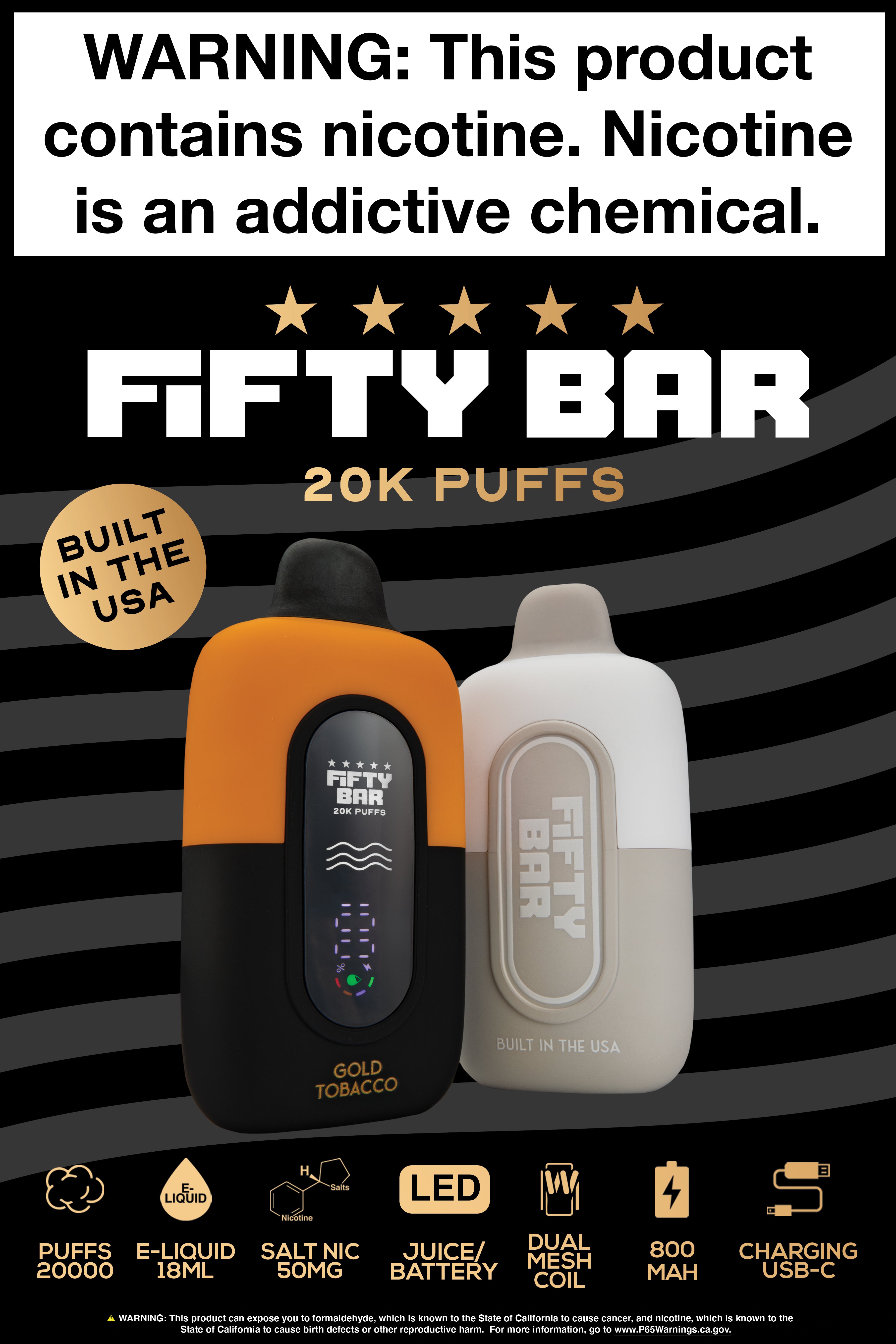 Fifty Bar 20K Poster