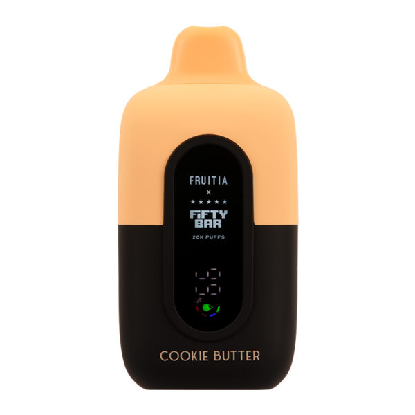 Cookie Butter FRUITIA X Fifty Bar 20K Cookie Butter FRUITIA X Fifty Bar 20K