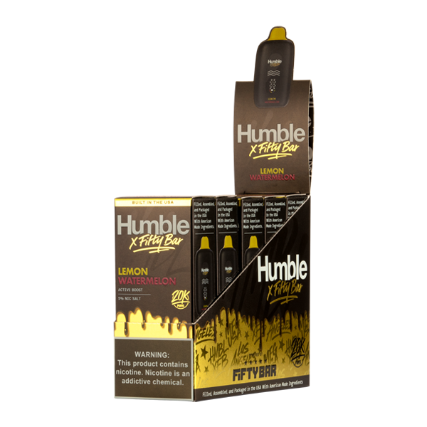 Lemon Watermelon HUMBLE X Fifty Bar 20K Vapes for Wholesale