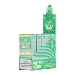 Mint Fifty Bar Vape 5-Pack for Wholesale