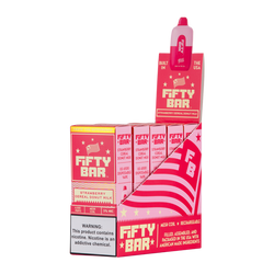 Strawberry Cereal Donut Milk Fifty Bar Vapes 5-Pack for Wholesale