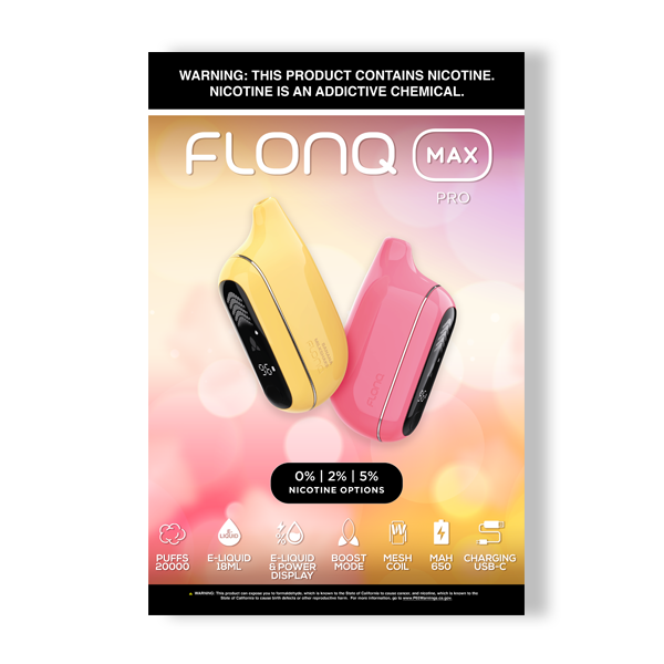 Flonq Max Pro Poster