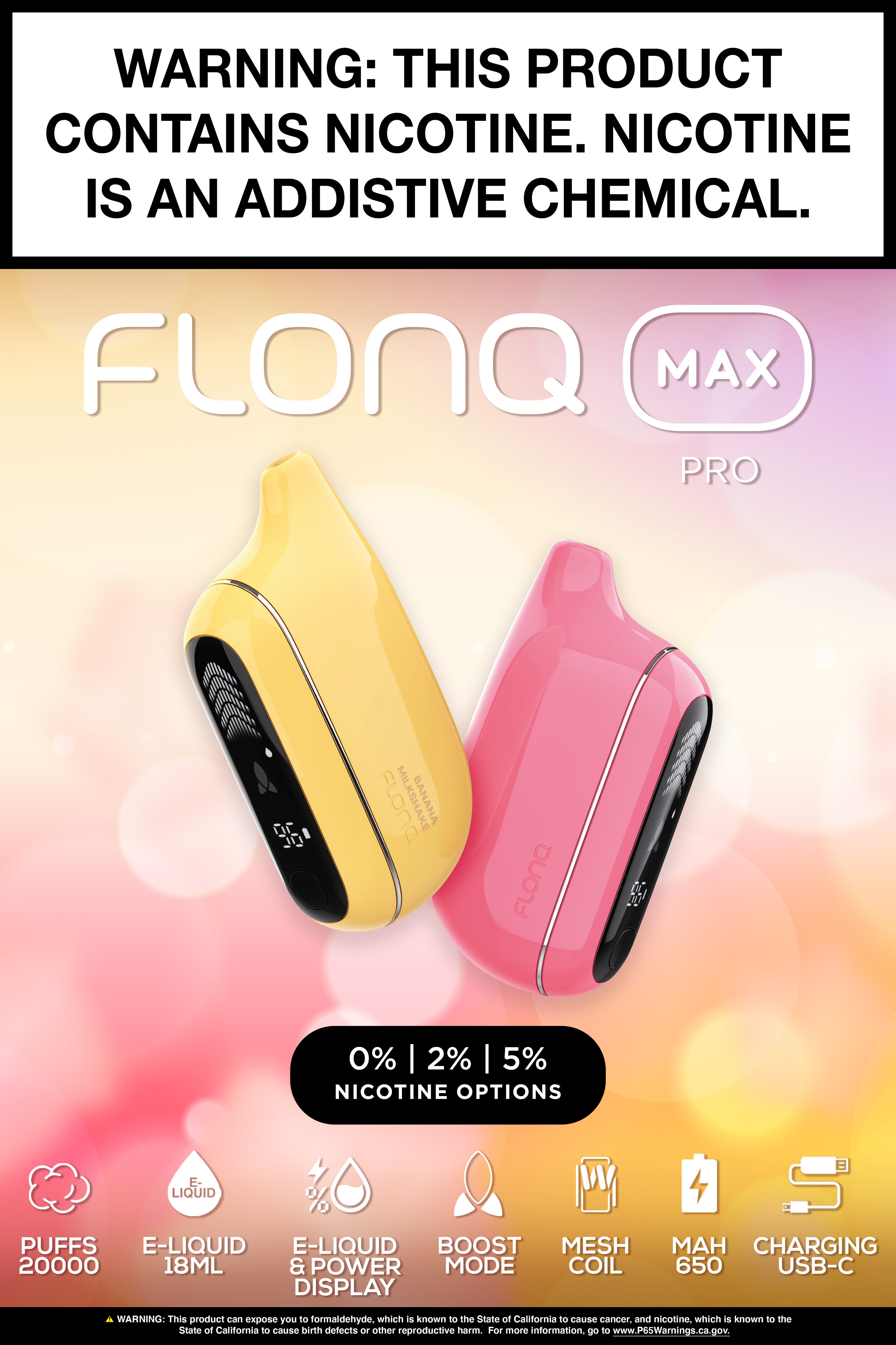 Flonq Max Pro Poster