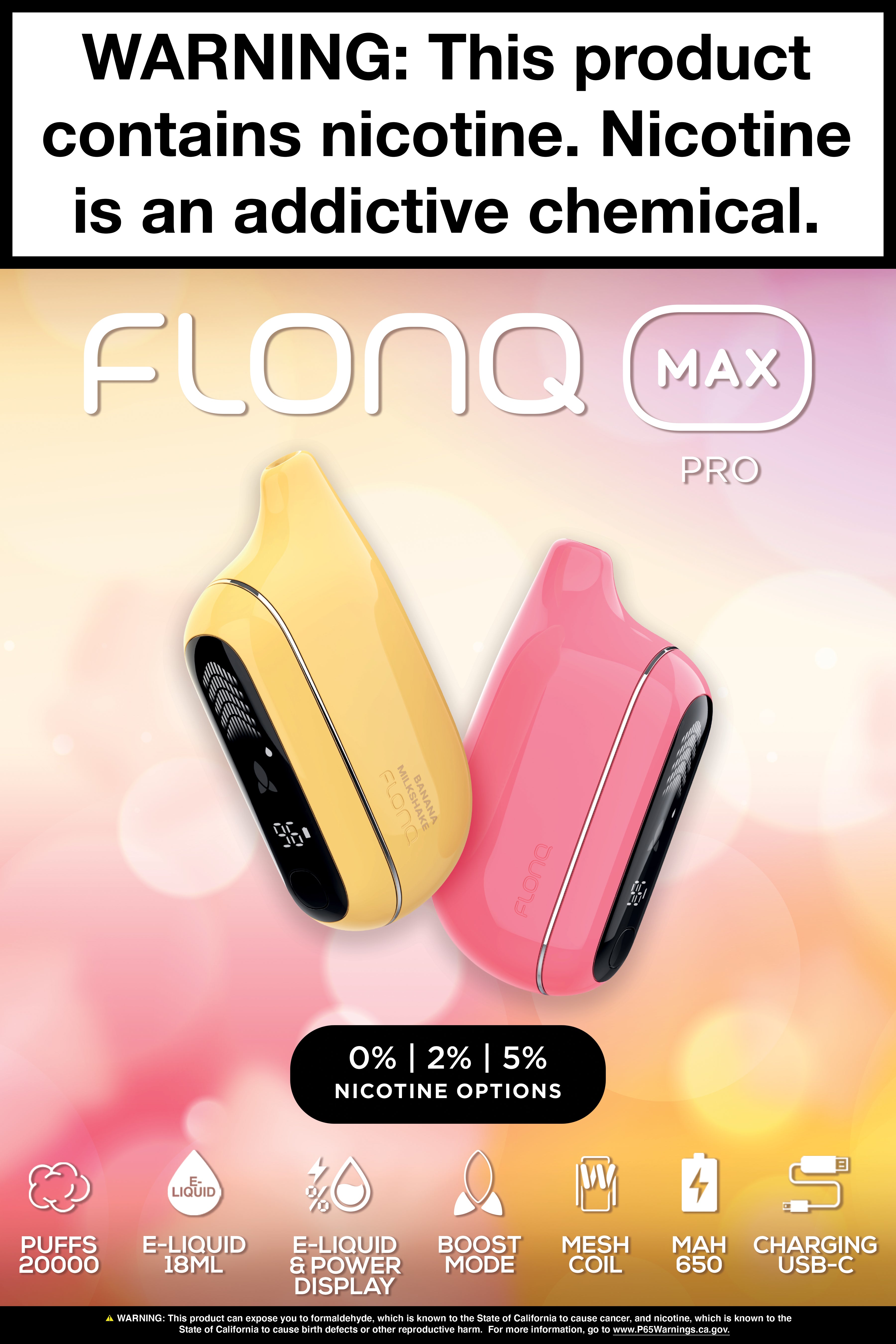 Flonq Max Pro Poster