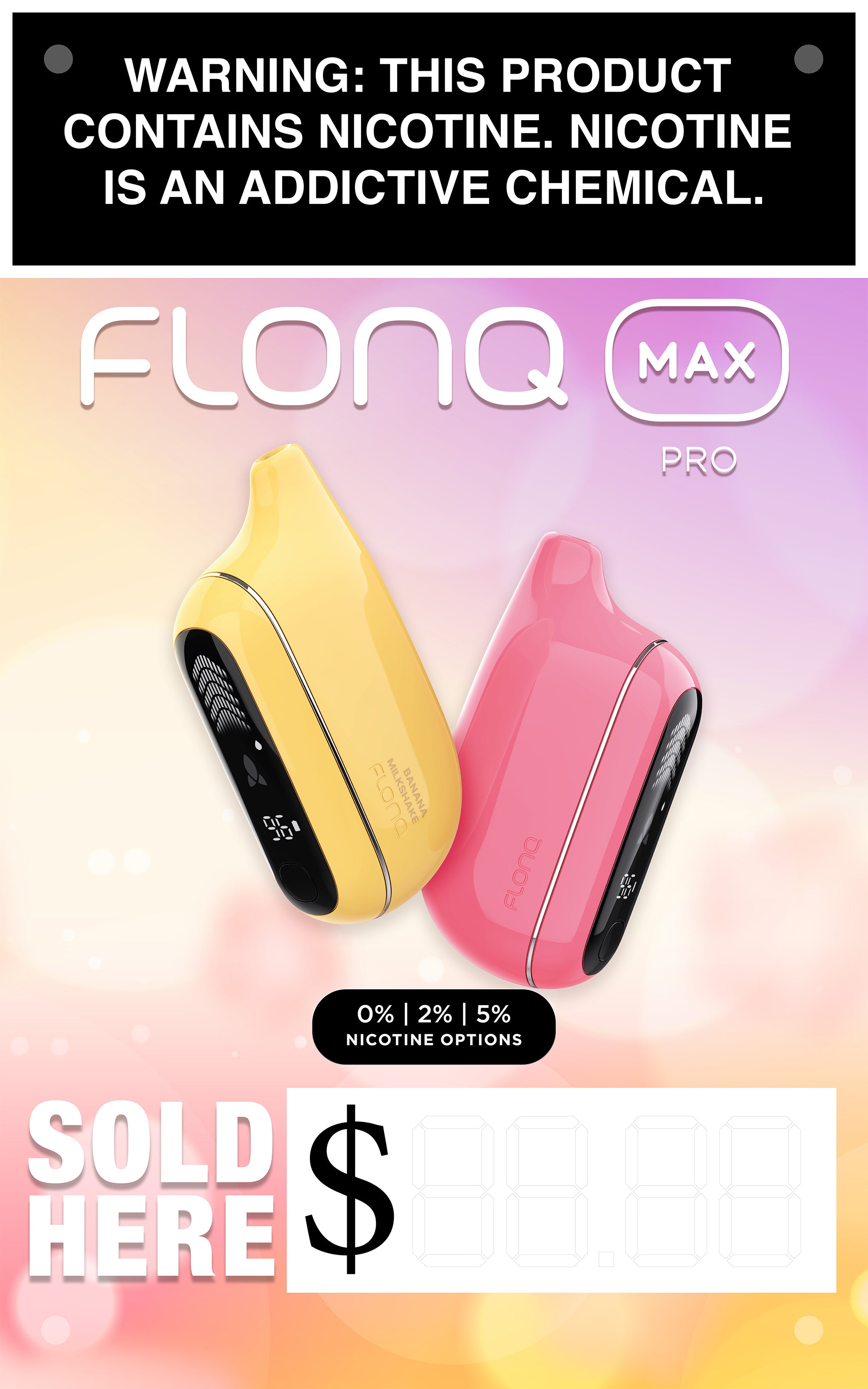 Flonq Max Pro Vinyl Banner
