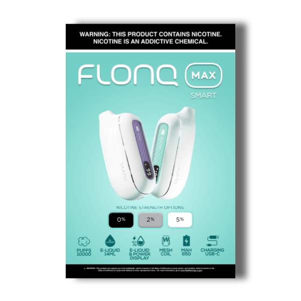 Flonq Max Poster for Shops