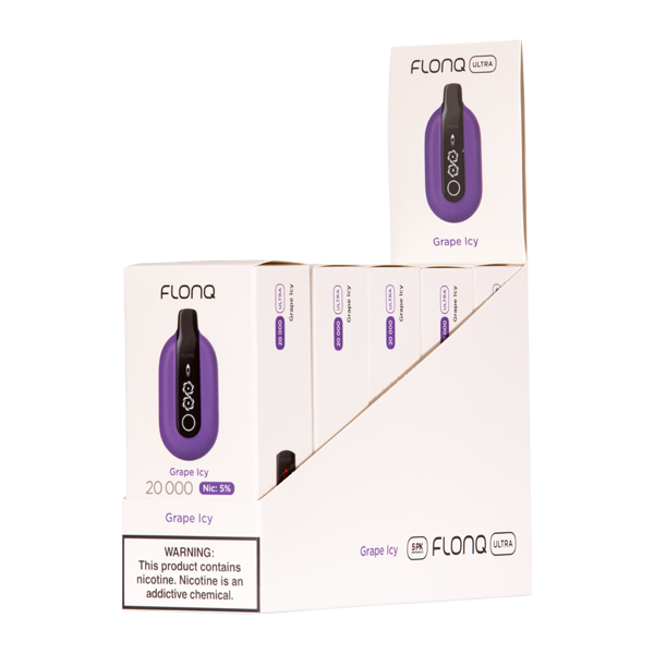 Grape Icy Flonq Ultra 5 Pack