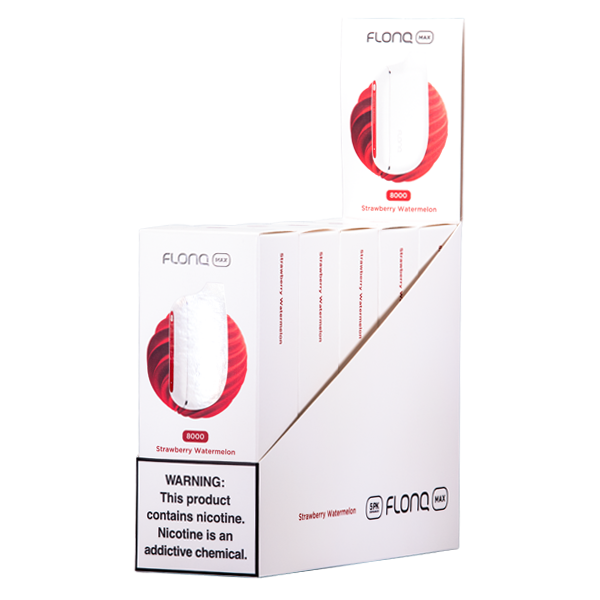 Strawberry Watermelon Flonq Max Vape 5-Pack for Wholesale