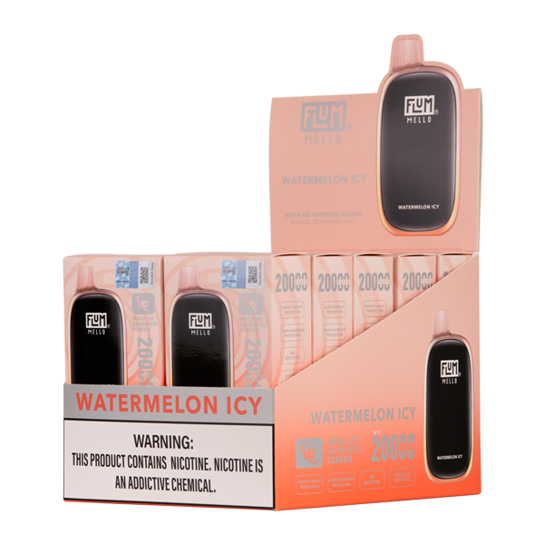 Watermelon Icy FLUM Mello Vapes