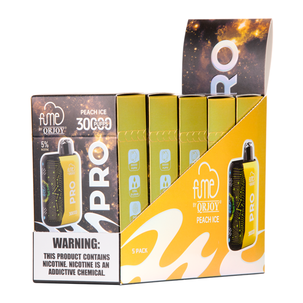 Peach Ice FUME PRO 30K disposables for Wholesale