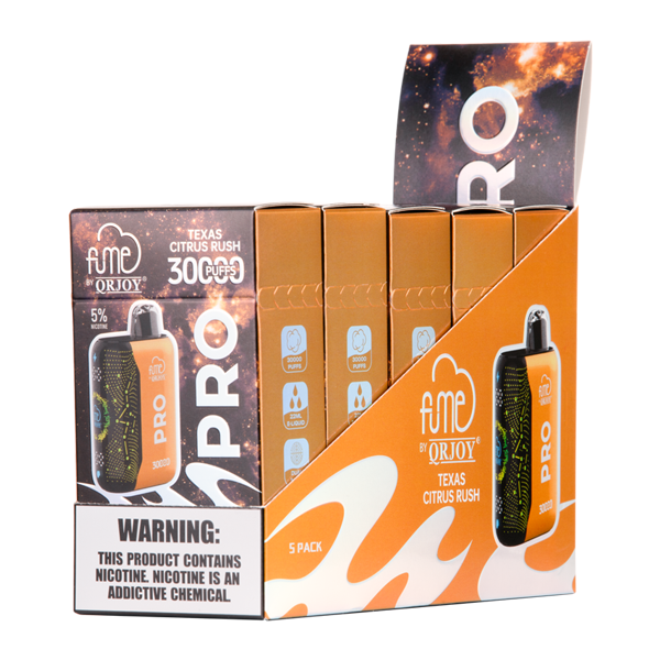 Texas Citrus FUME PRO 30K disposables for Wholesale