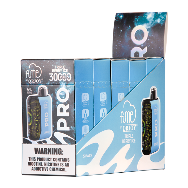 Triple Berry Ice FUME PRO 30K disposables for Wholesale