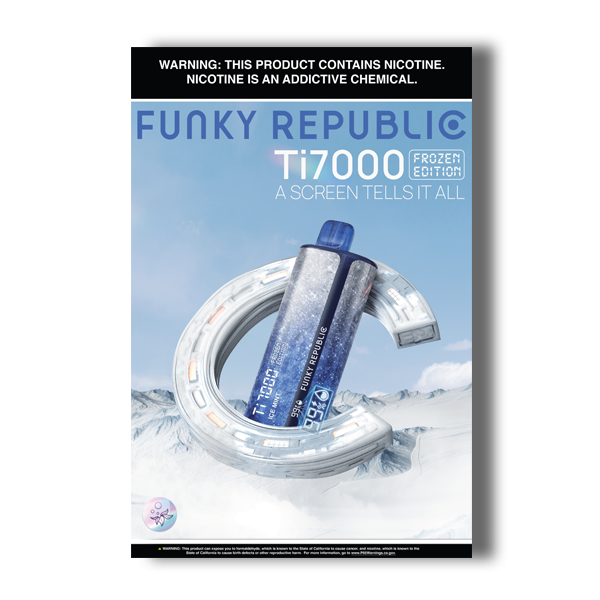 Funky Republic Ti7000 Frozen Edition Poster