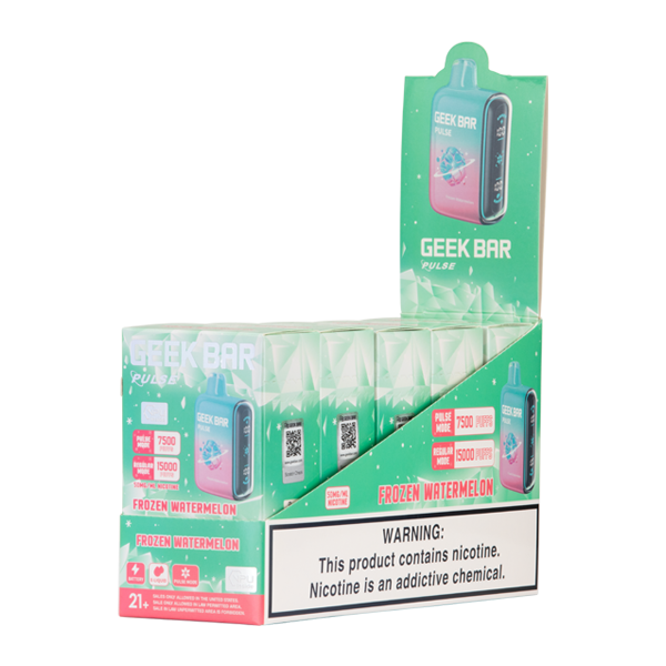 Frozen Watermelon Geek bar 5 Pack Wholesale Vapes