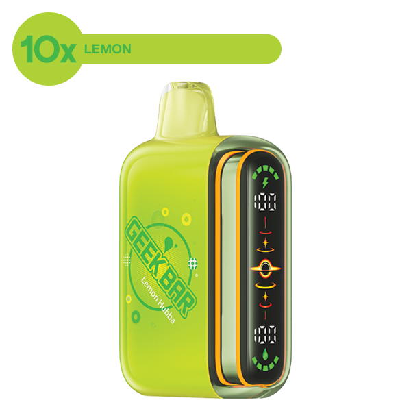 10x Geek Bar Pulse 2 Lemon Hubba for Wholesale
