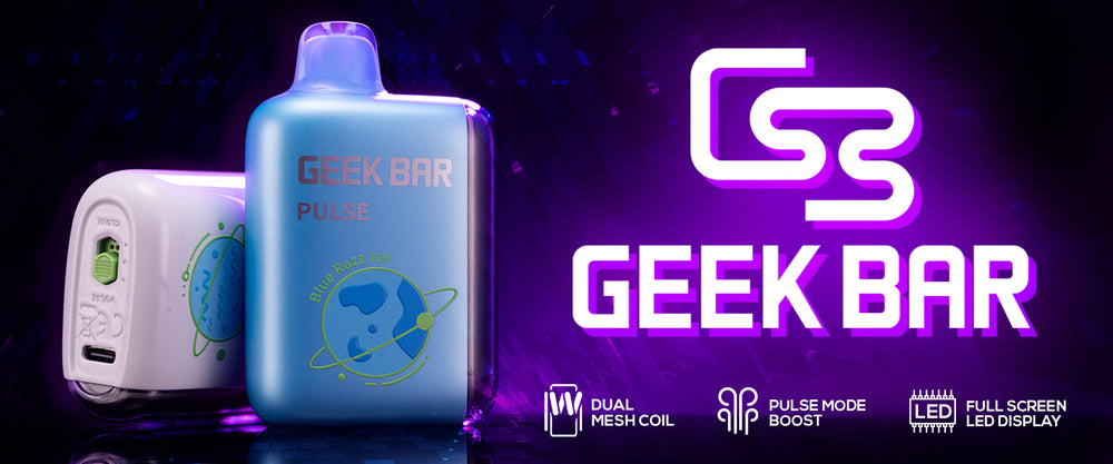 Geek Bar Pulse Home Page Banner