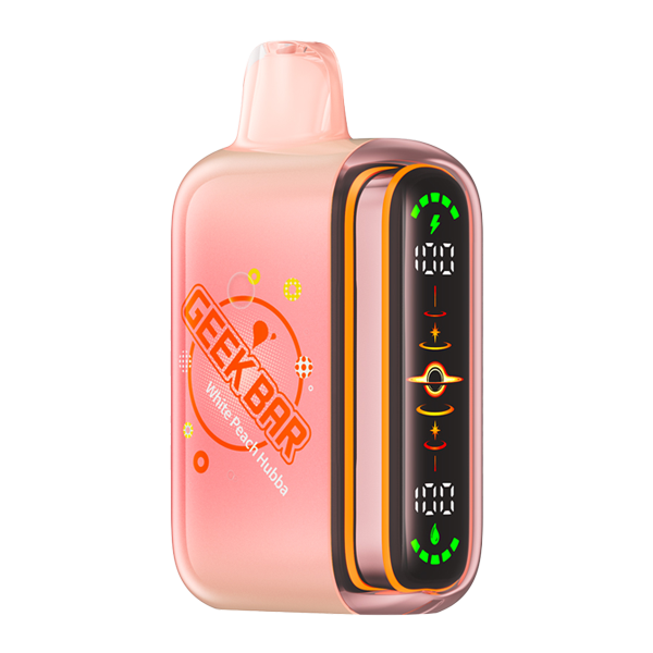 White Peach Hubba GEEK BAR Pulse 2 25K HUBBA EDITION for Wholesale