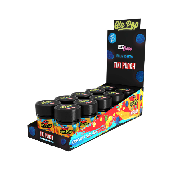Tiki Punch EZ DOZE Gummies by Glo Pop