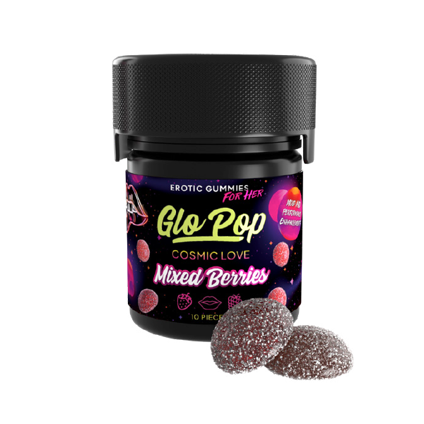 Glo Pop Mixed Berries Erotic Gummies