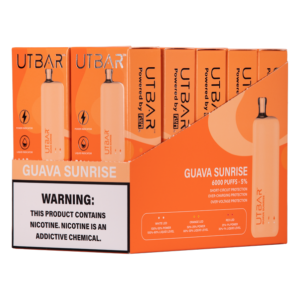 Guava Sunrise UT Bar 10-Pack for Wholesale