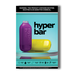 Hyper Bar Poster 12"x18"