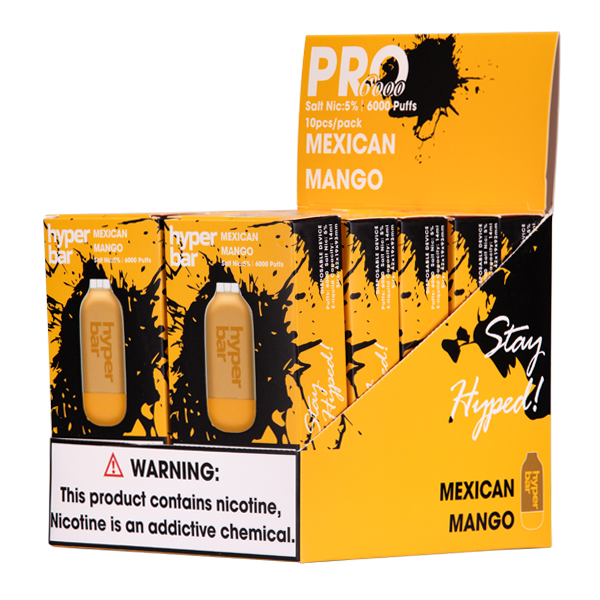 Mexican Mango Hyper Bar Wholesale Vape 10-Pack