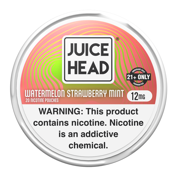 Watermelon Strawberry Mint Juice Head Nicotine Pouch 12mg for Wholesale